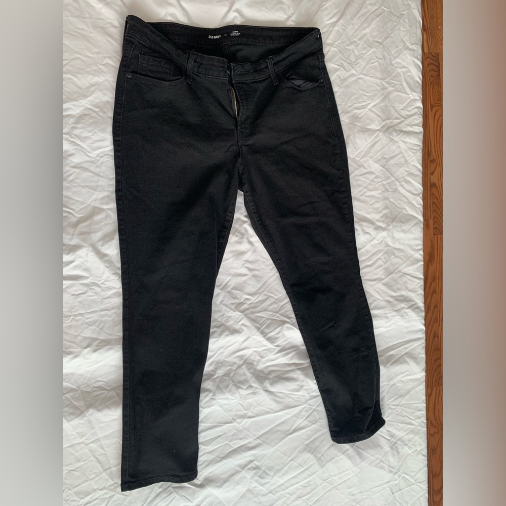 Old Navy Black Skinny Jeans Classic Style